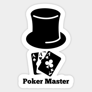 I'm a Poker Master Sticker